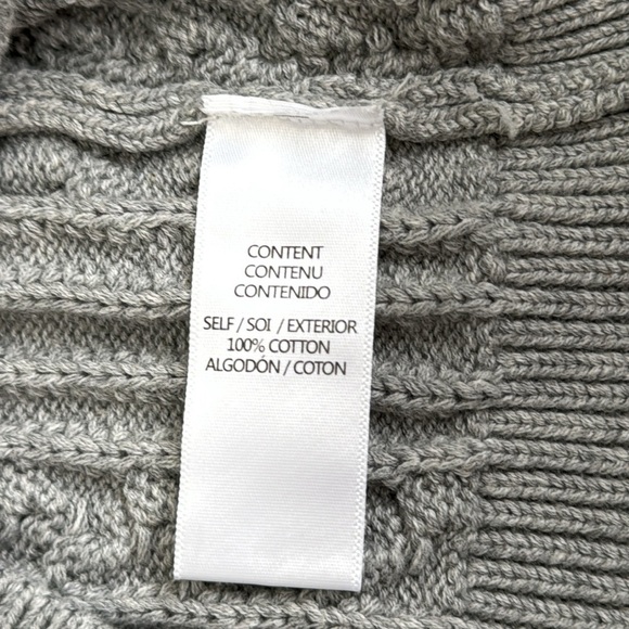 Wayf Gray Cable Knit Sweater - Picture 8 of 13